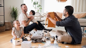 parents with their baby