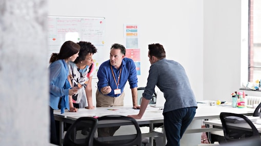 Team business meeting