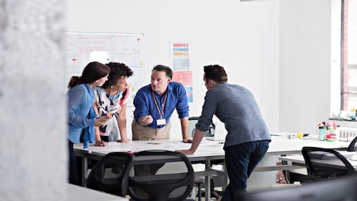 Team business meeting