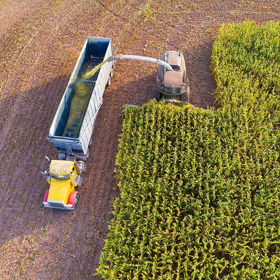 Image of agriculture equipemnt on field