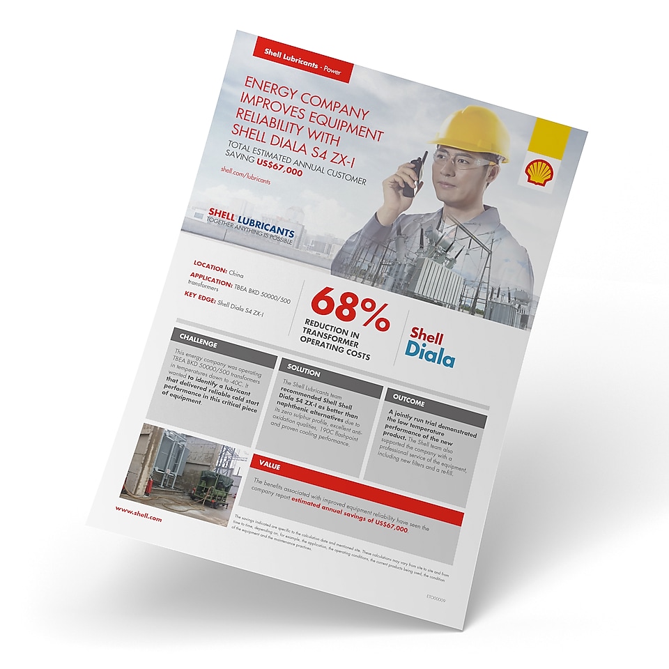 Brochure with Builder wearing a hardhat