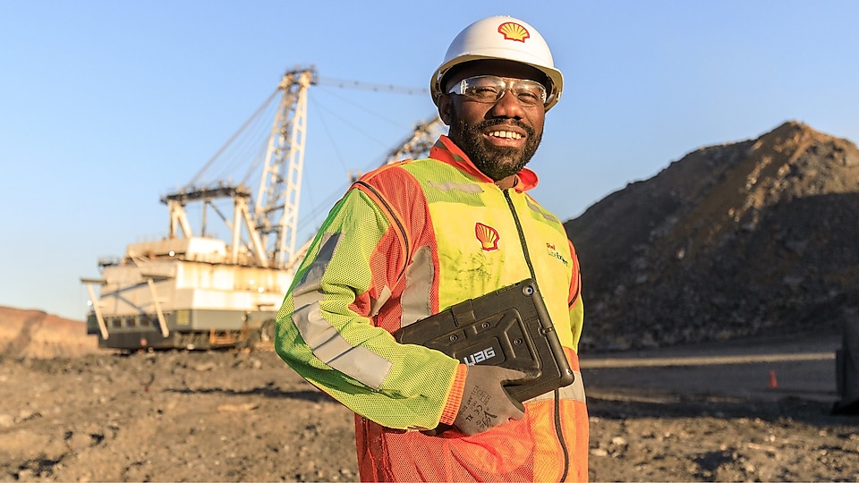 Shell Mining expert and Mining Dragline Excavator