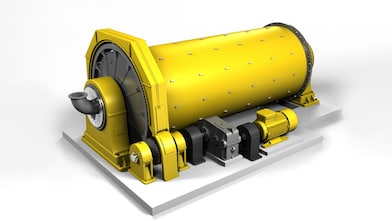 Image of 3D mining equipment