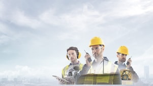 An image showing the diversity of sector disciplines within the Shell Lubricants business offering.