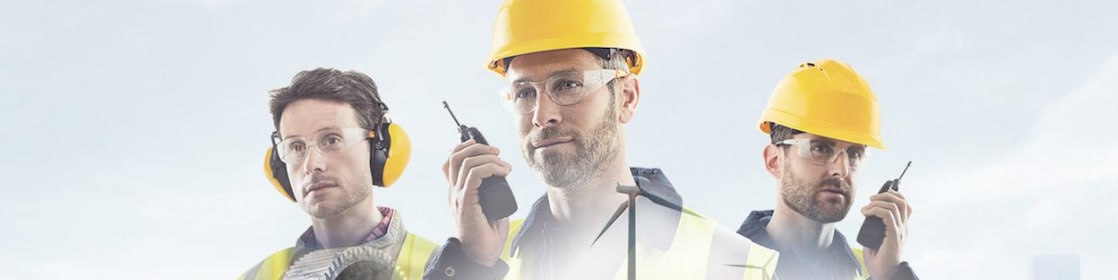 An image showing the diversity of sector disciplines within the Shell Lubricants business offering.