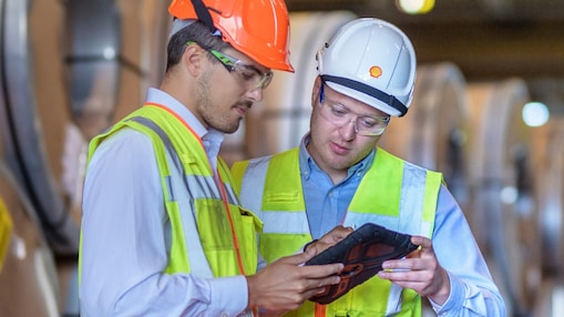 Two guys are discussing