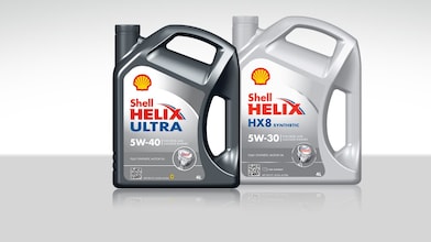 Shell Helix Fully Synthetic Motor Oils range