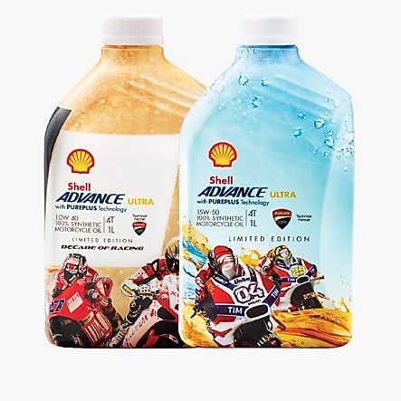 Packshot of Shell Advance Ultra