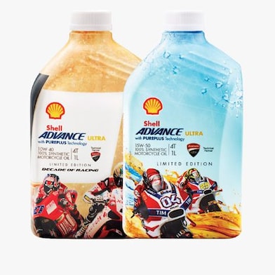 Packshot of Shell Advance Ultra