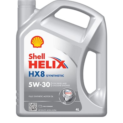 Packshot Shell Helix HX8 Syn 5W-30
