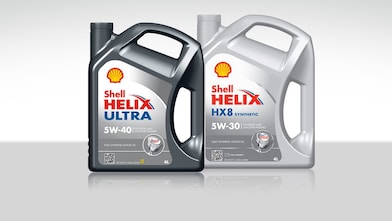 Shell Helix Fully Synthetic Motor Oils range