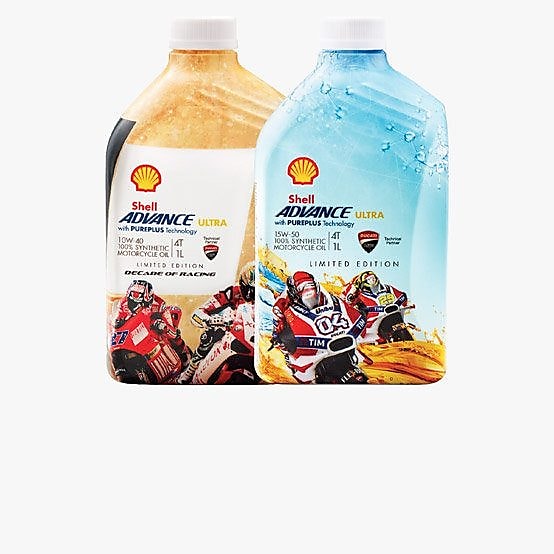 Packshot of Shell Advance Ultra