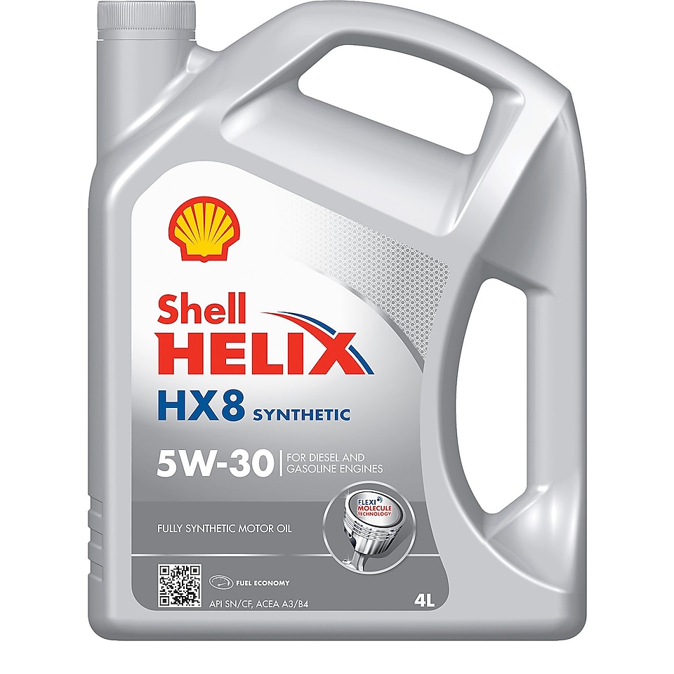 Packshot Shell Helix HX8 Syn 5W-30