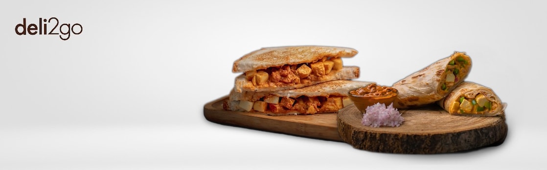 Kadai Paneer Grilled Sandwich